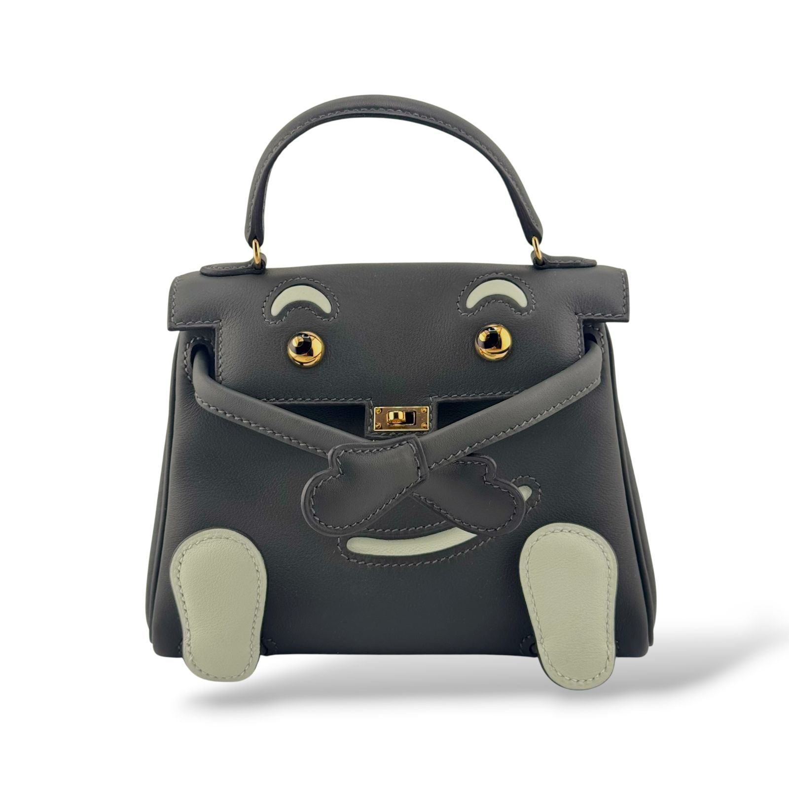 Hermes Kelly Doll Vert Fonce/Vert Peppermint Swift PBHW