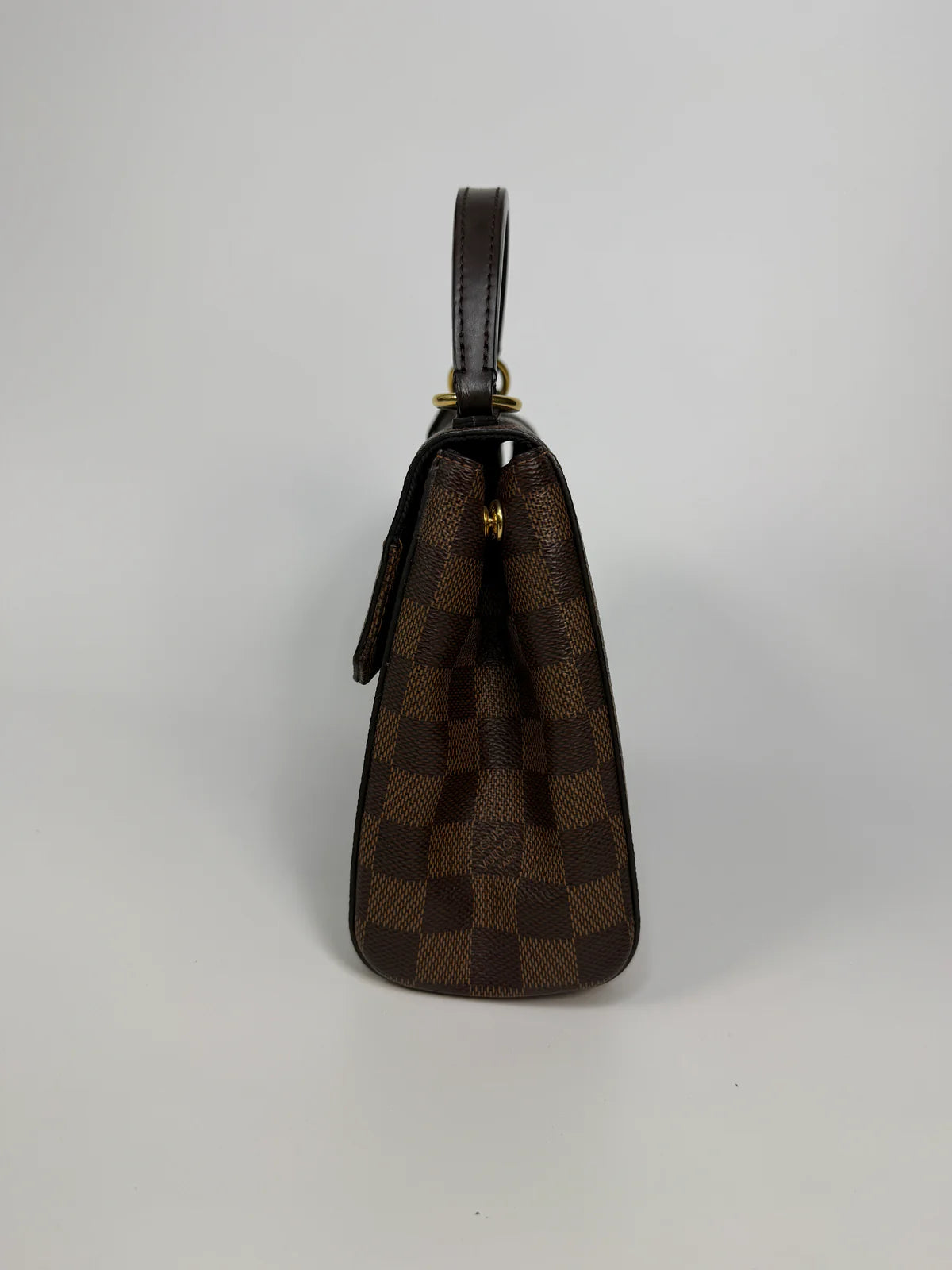 LOUIS VUITTON BOND STREET BB IN DAMIER EBENE WITH GOLD HARDWARE