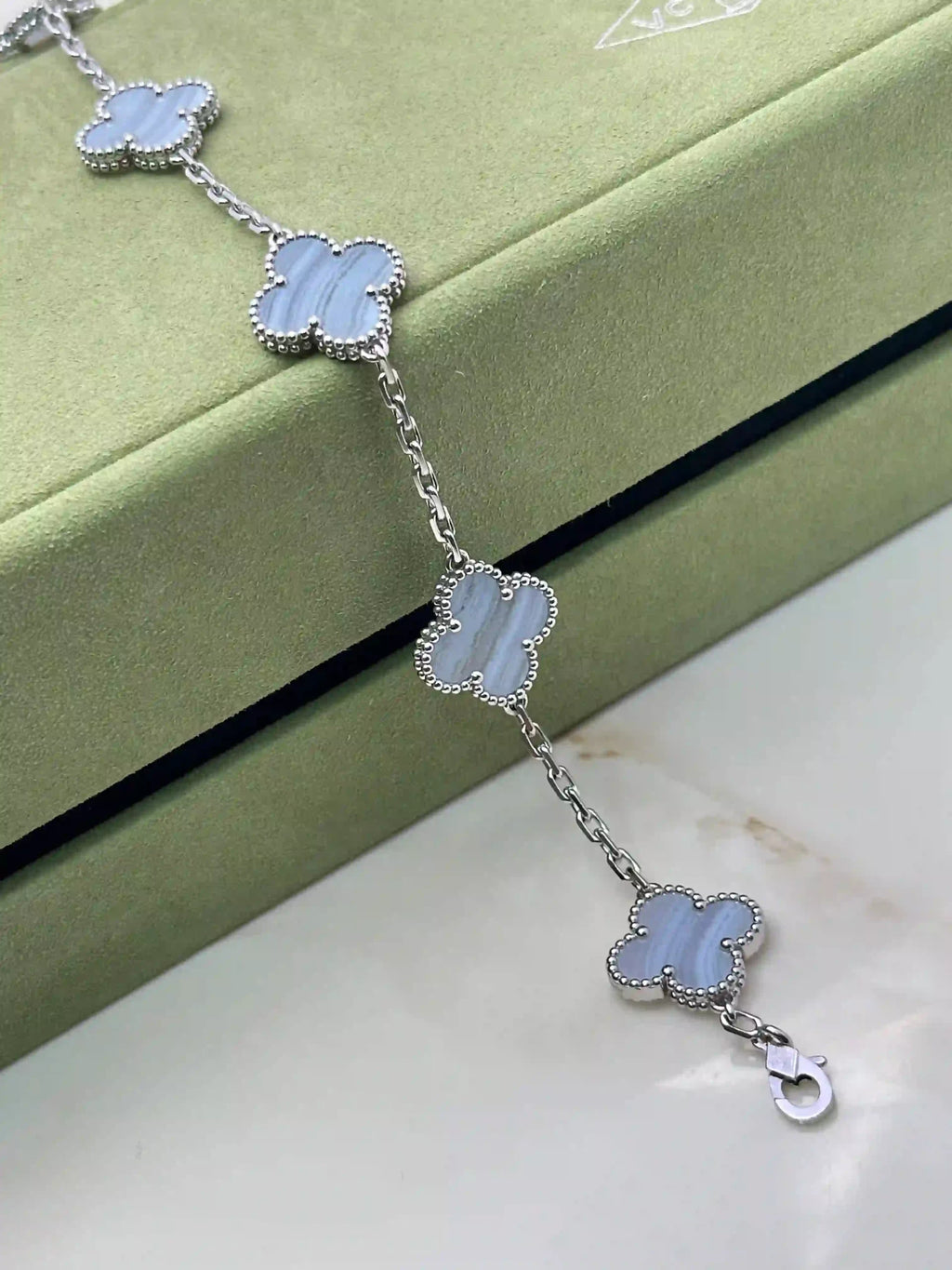 Van Cleef And Arpels Vintage Alhambra Bracelet 5 Motifs