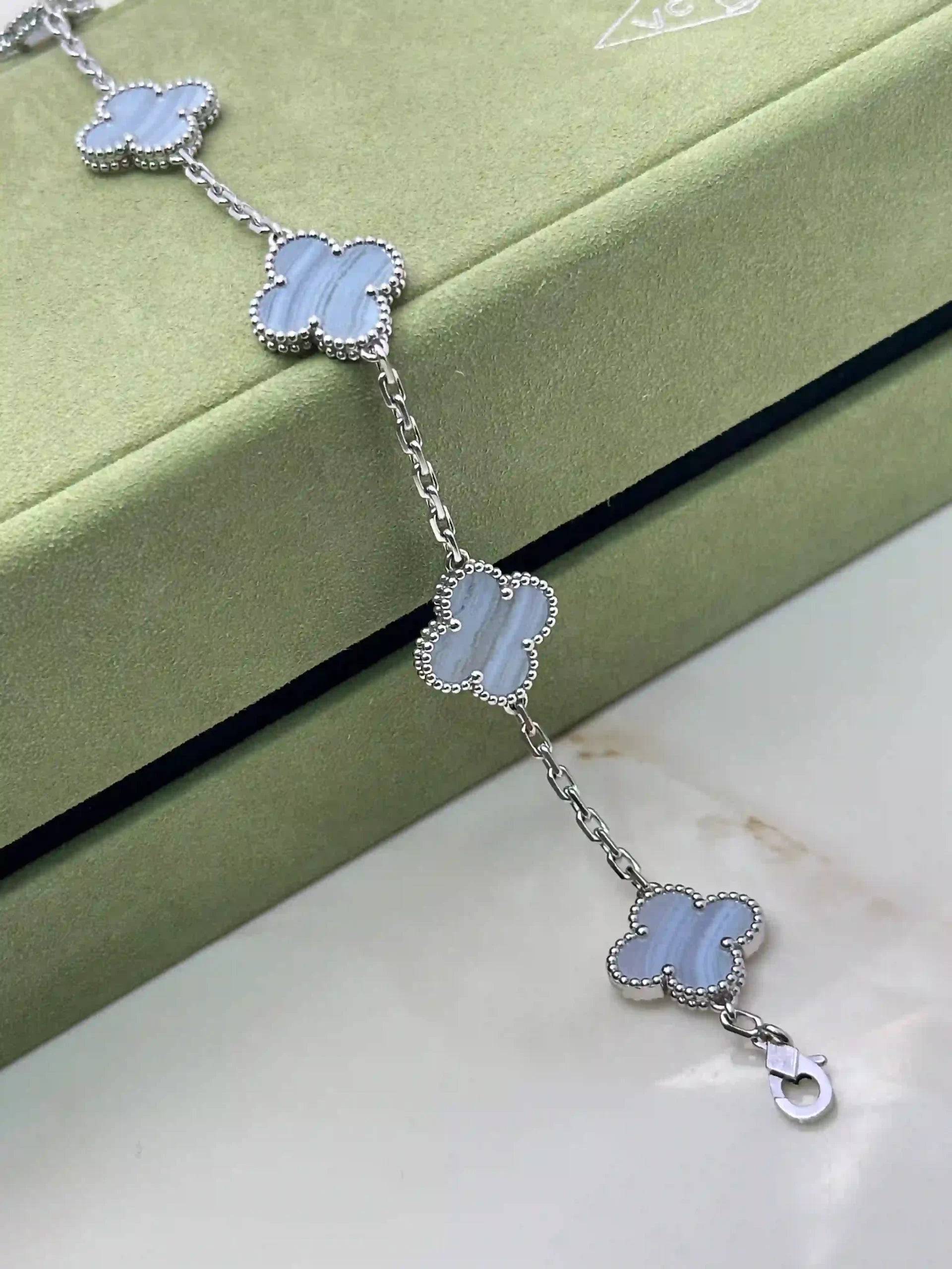 Van Cleef And Arpels Vintage Alhambra Bracelet 5 Motifs