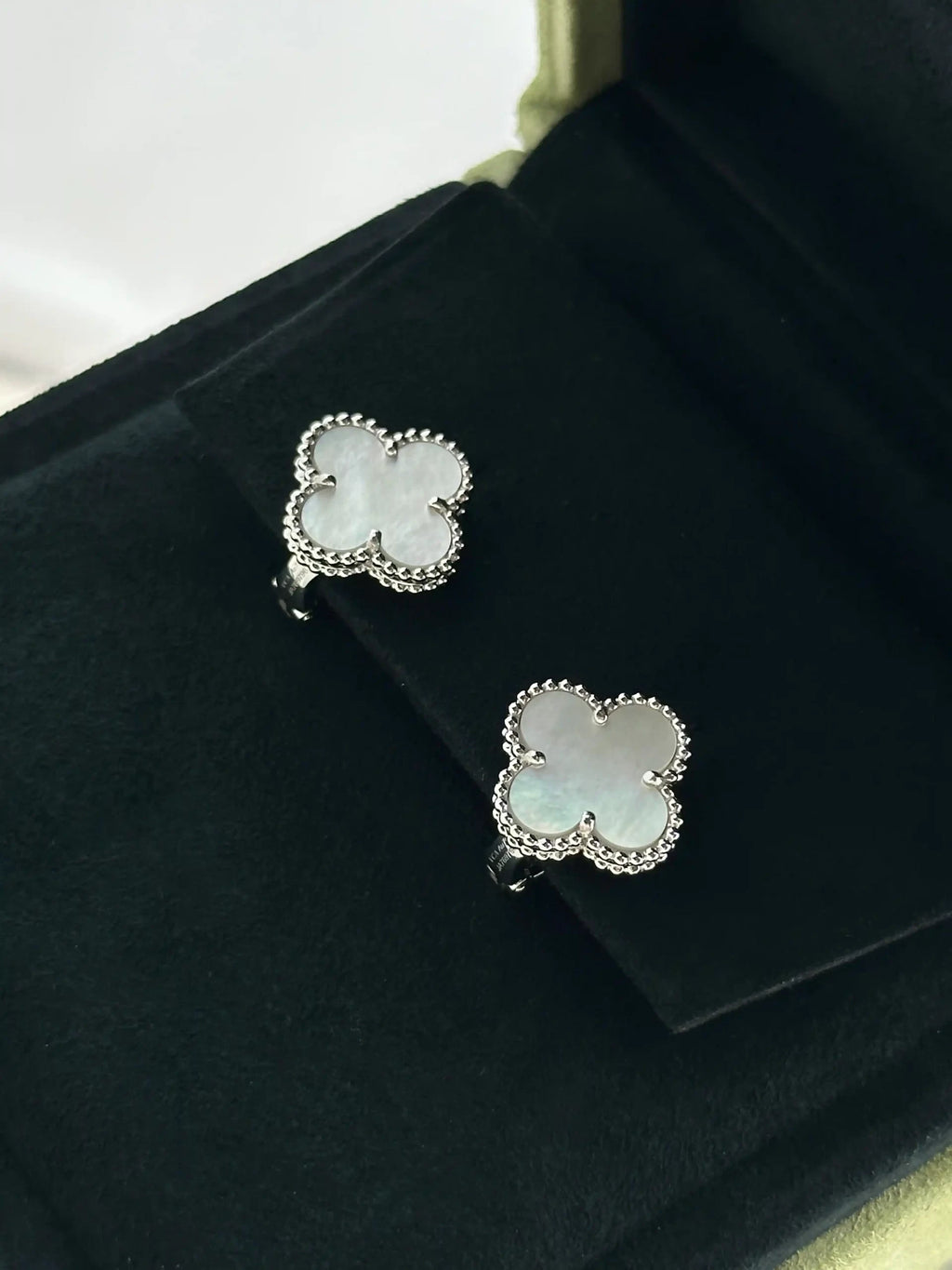 Van Cleef And Arpels Vintage Alhambra Earrings VCARF48600