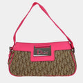 Christian Dior Beige Pink Street Chic Trotter Handbag