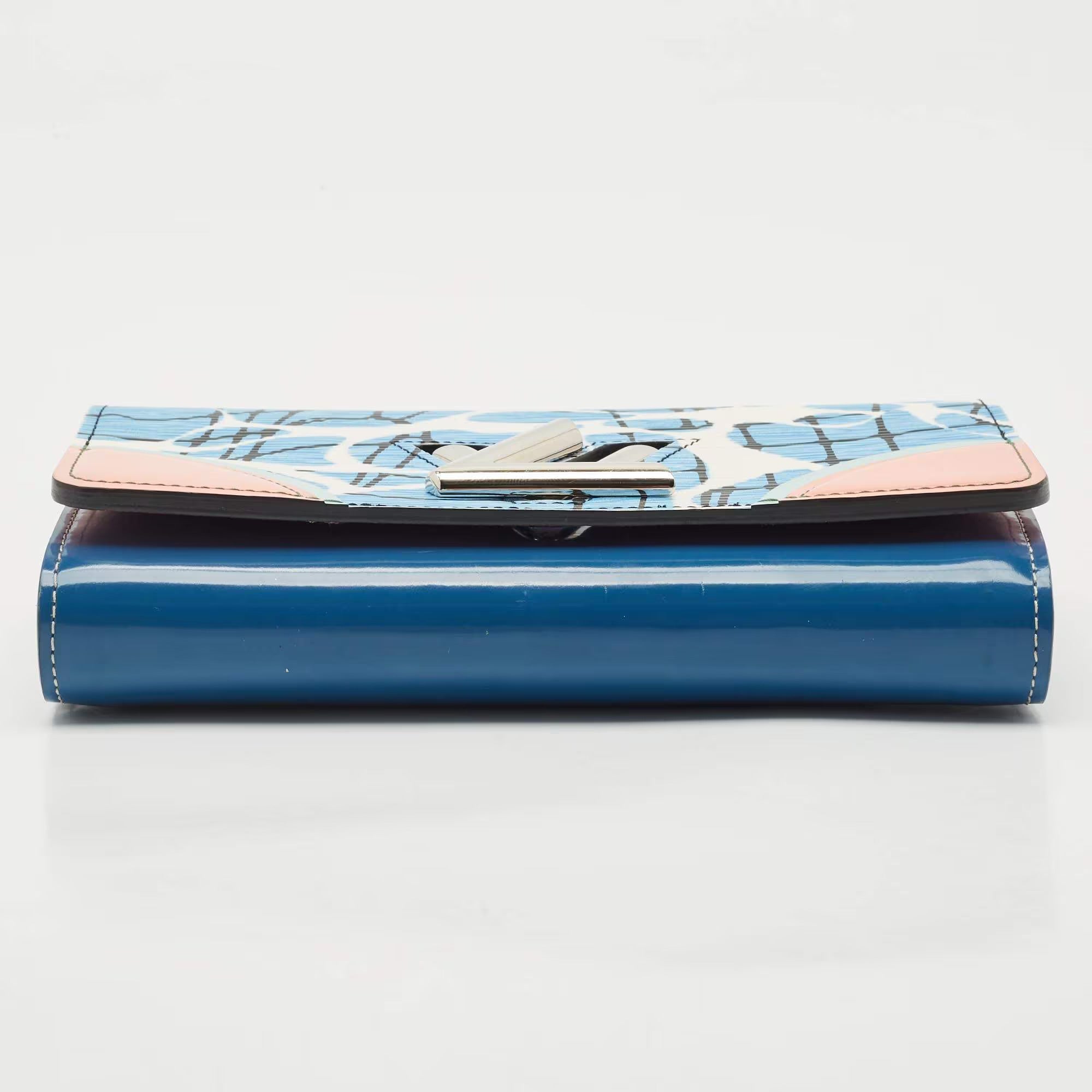 Louis Vuitton Twist Multicolor Leather and Patent Leather Wallet On Chain