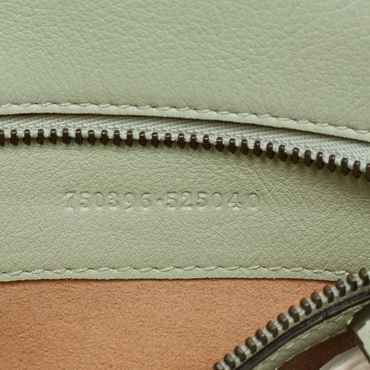 Gucci Diana Small Mint Green Leather Tote