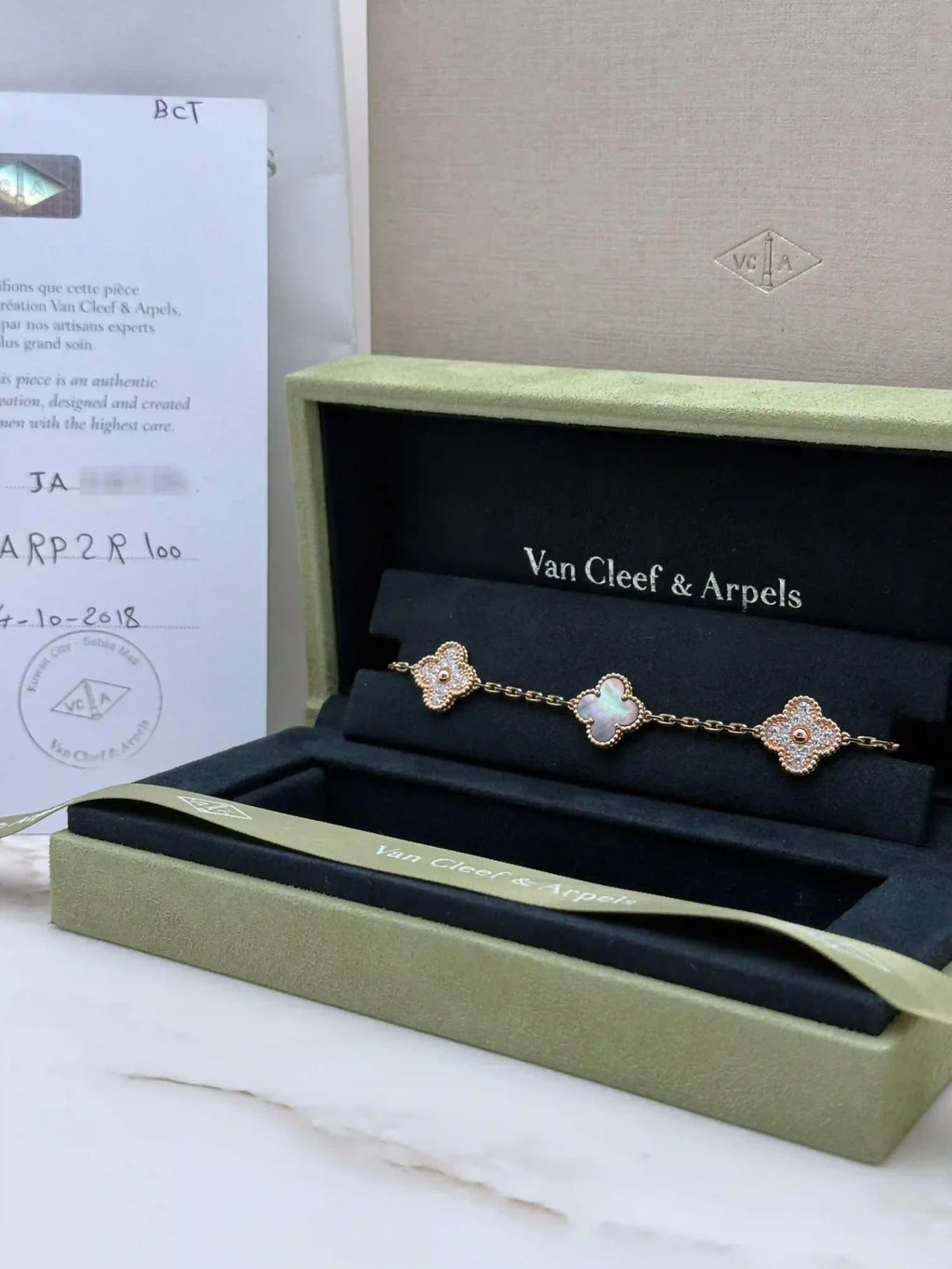 Van Cleef And Arpels Alhambra Bracelet