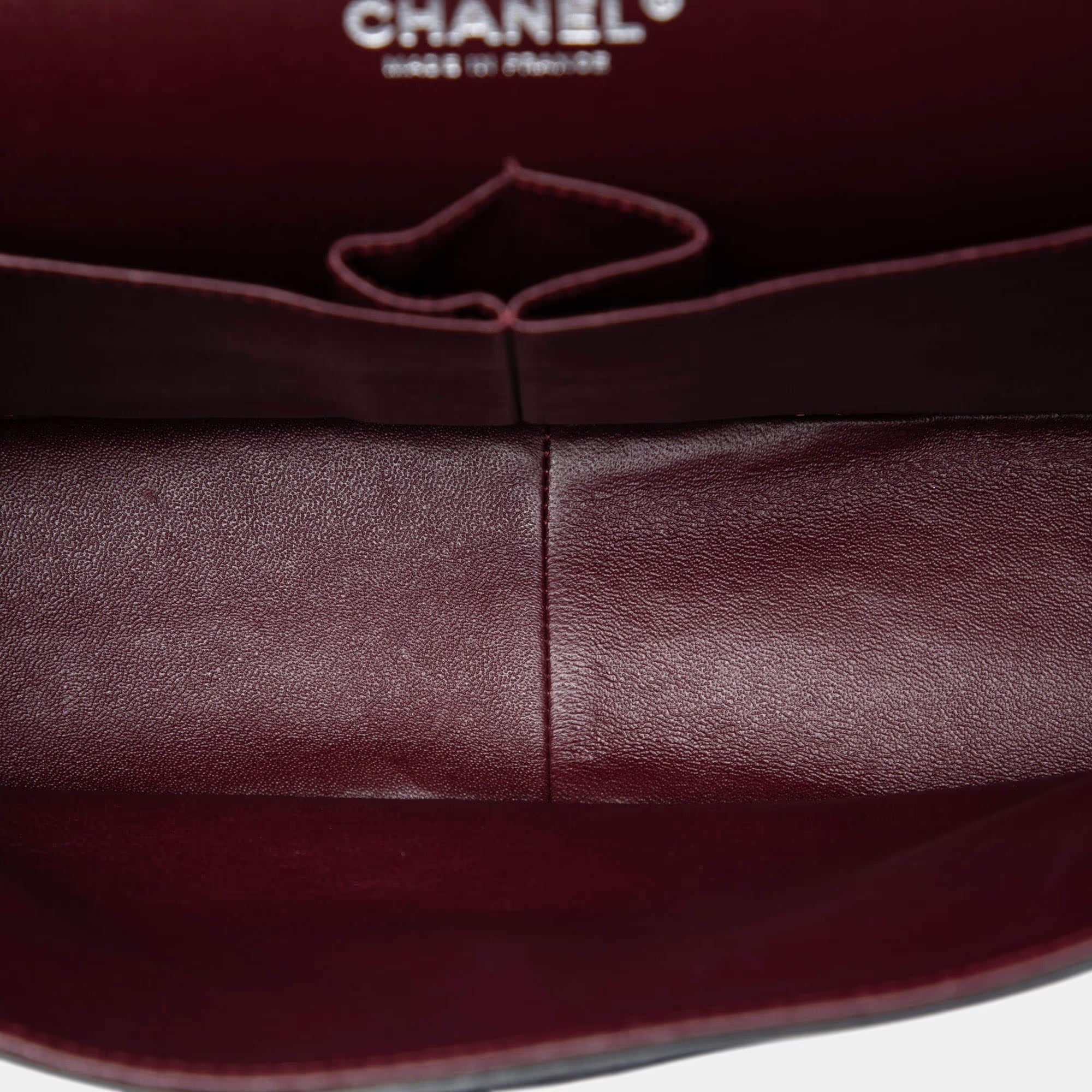 Chanel Black Jumbo Classic Lambskin Double Flap