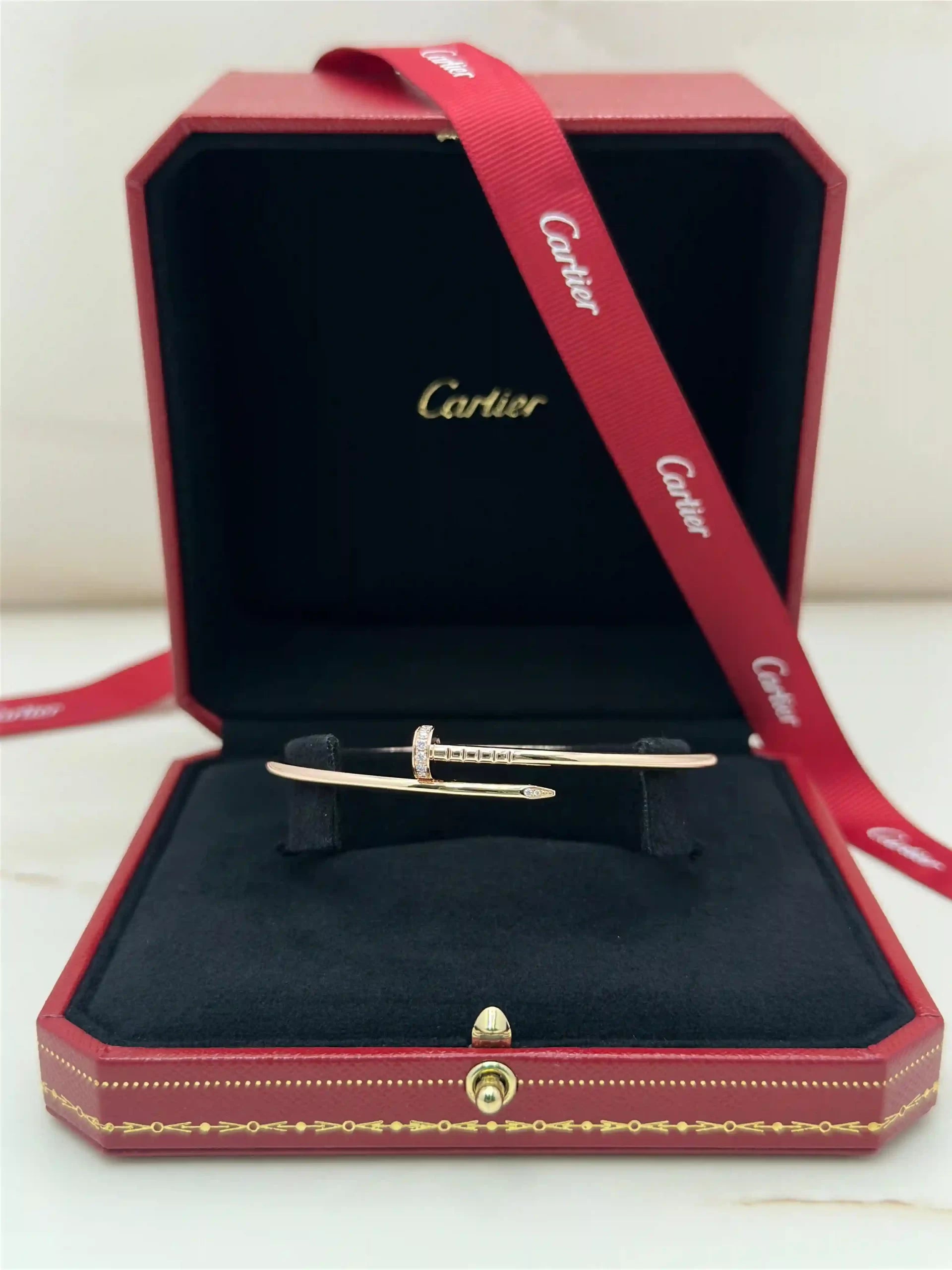 Cartier Juste Un Clou Diamonds Bracelet Size 19