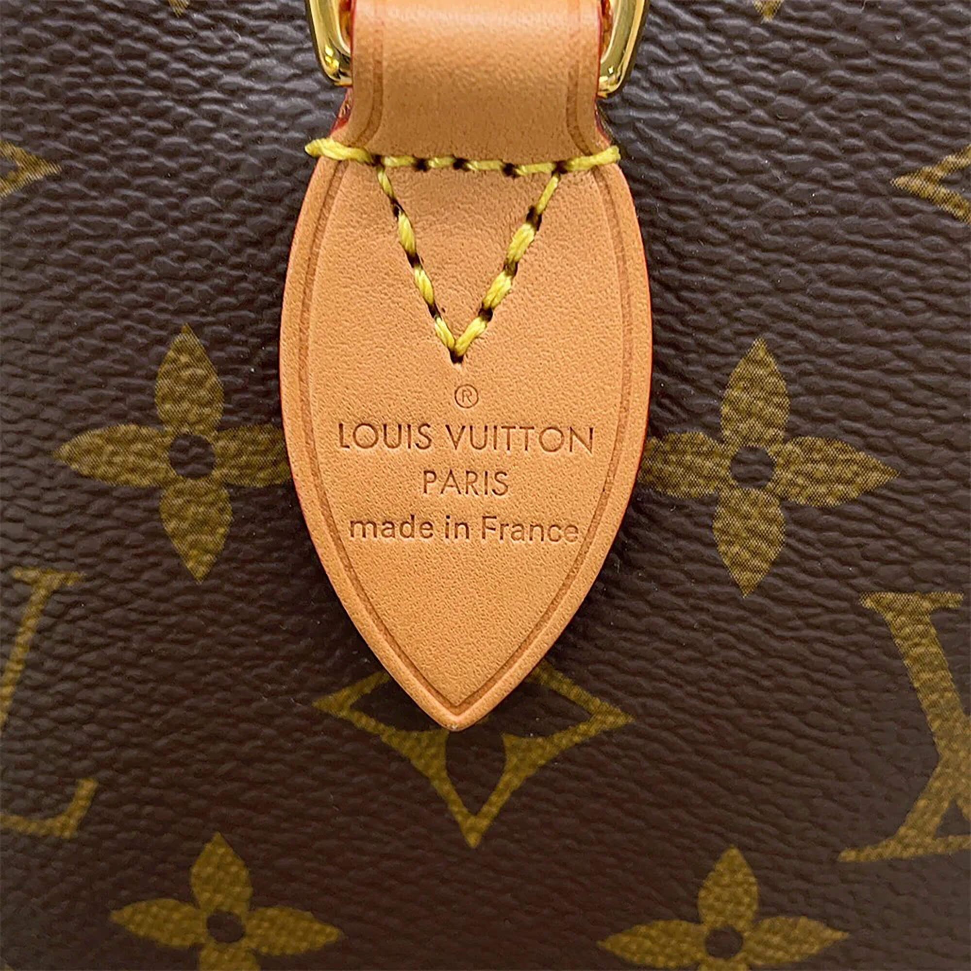 Louis Vuitton Speedy Bandouliere Brown Monogram Size 20
