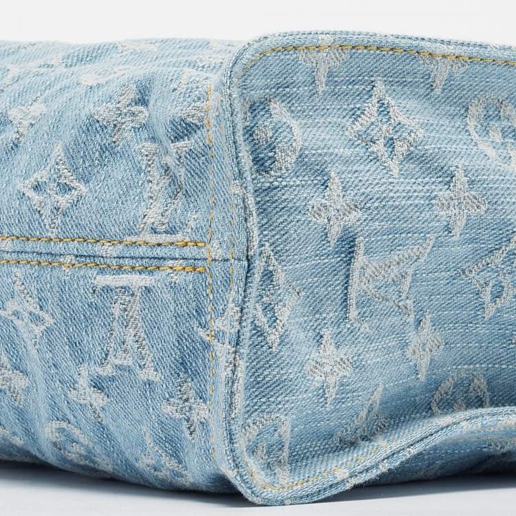 Louis Vuitton Sky Blue Monogram Denim Let Go PM Bag
