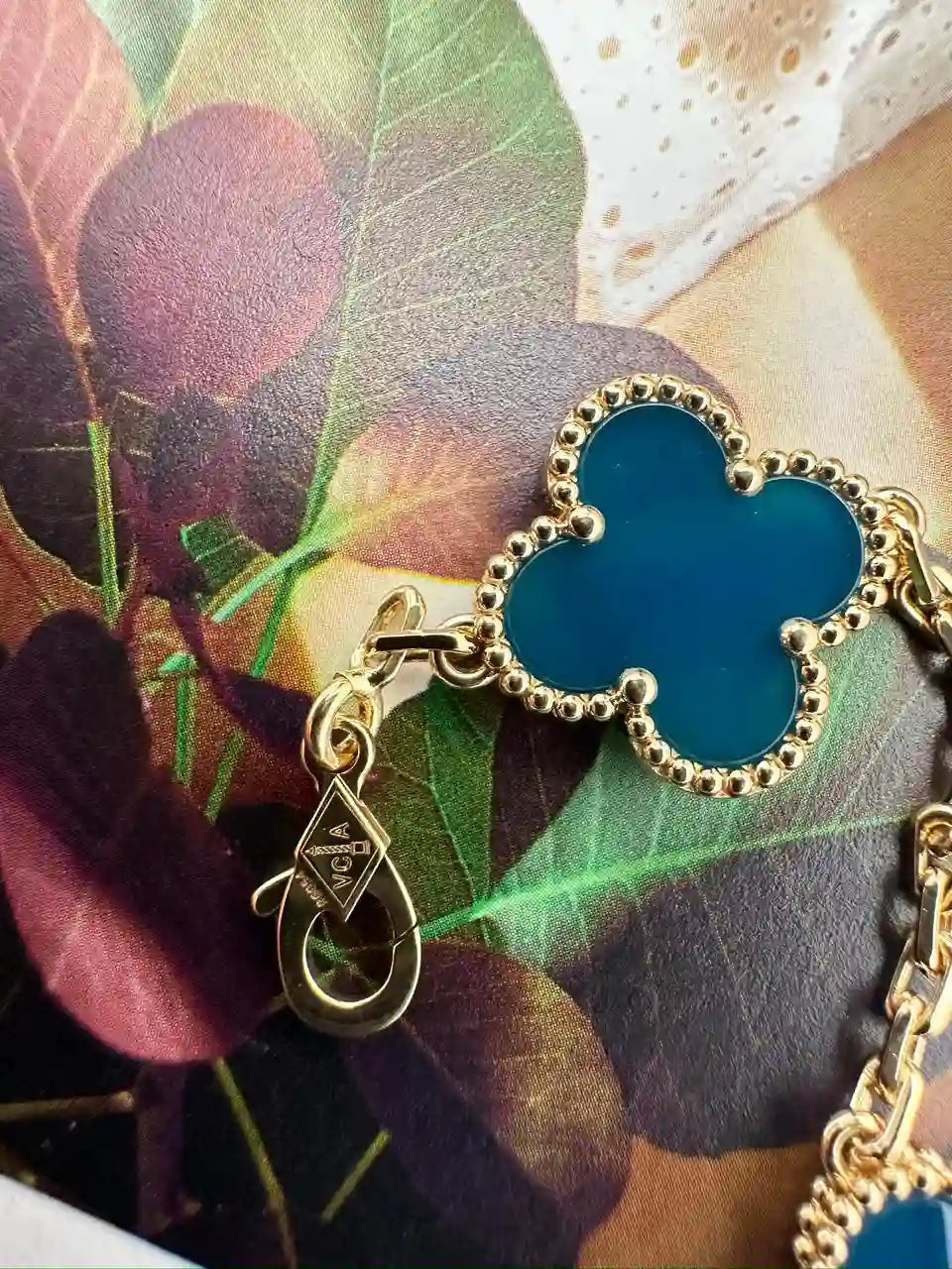 Van Cleef And Arpels Vintage Alhambra Necklace 10 Motifs