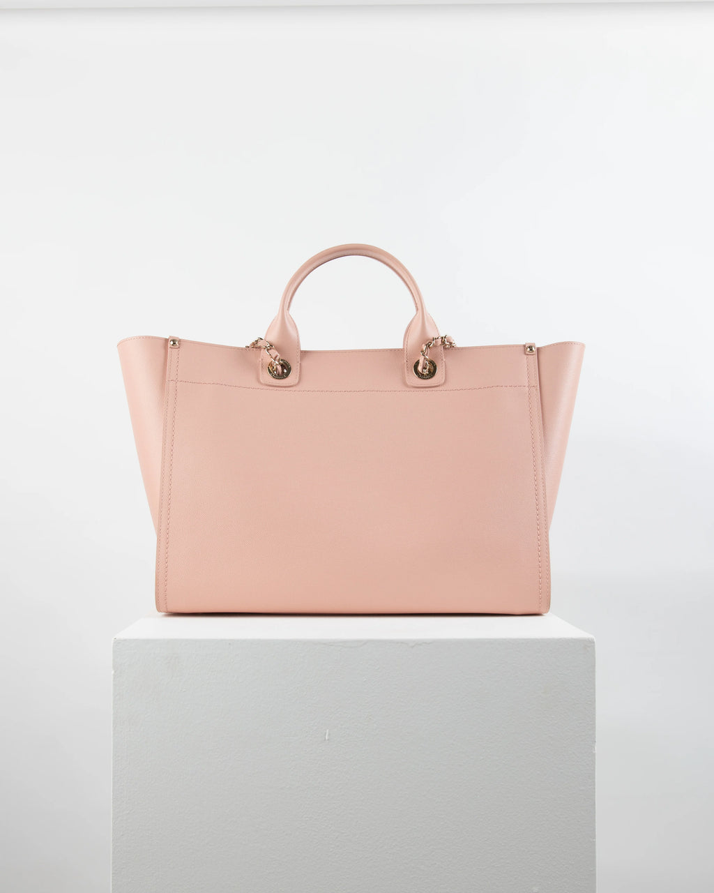 Chanel Deauville Large Pink Tote Bag