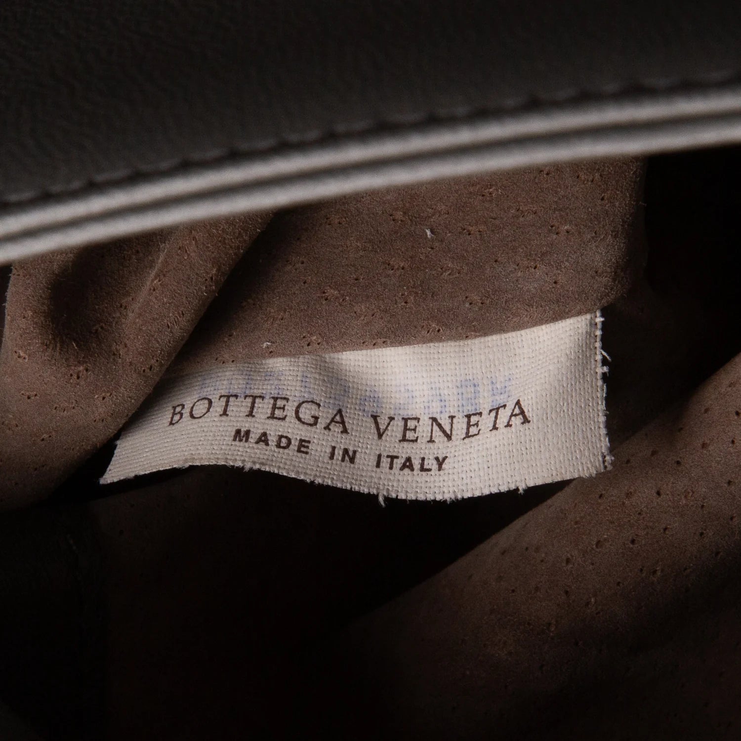 Bottega Veneta Grey Nappa Intrecciato Medium Olimpia Shoulder Bag