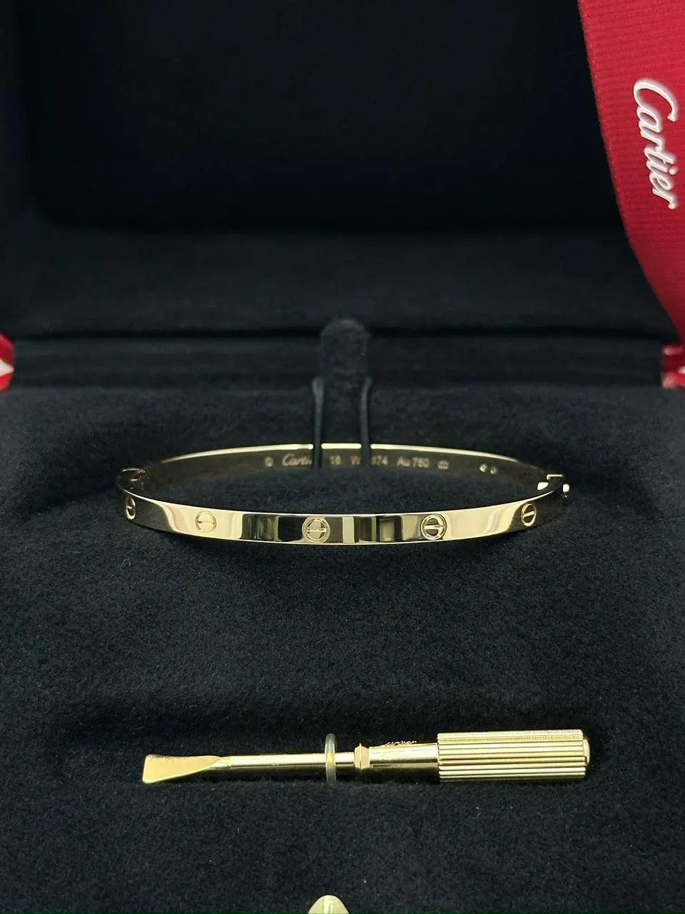 Cartier Love Bracelet Size 16