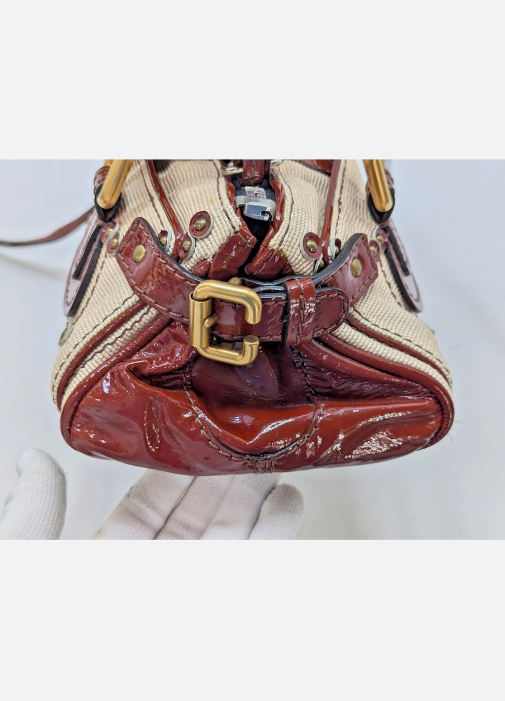 Chloe Mini Paddington Leather Shoulder Bag