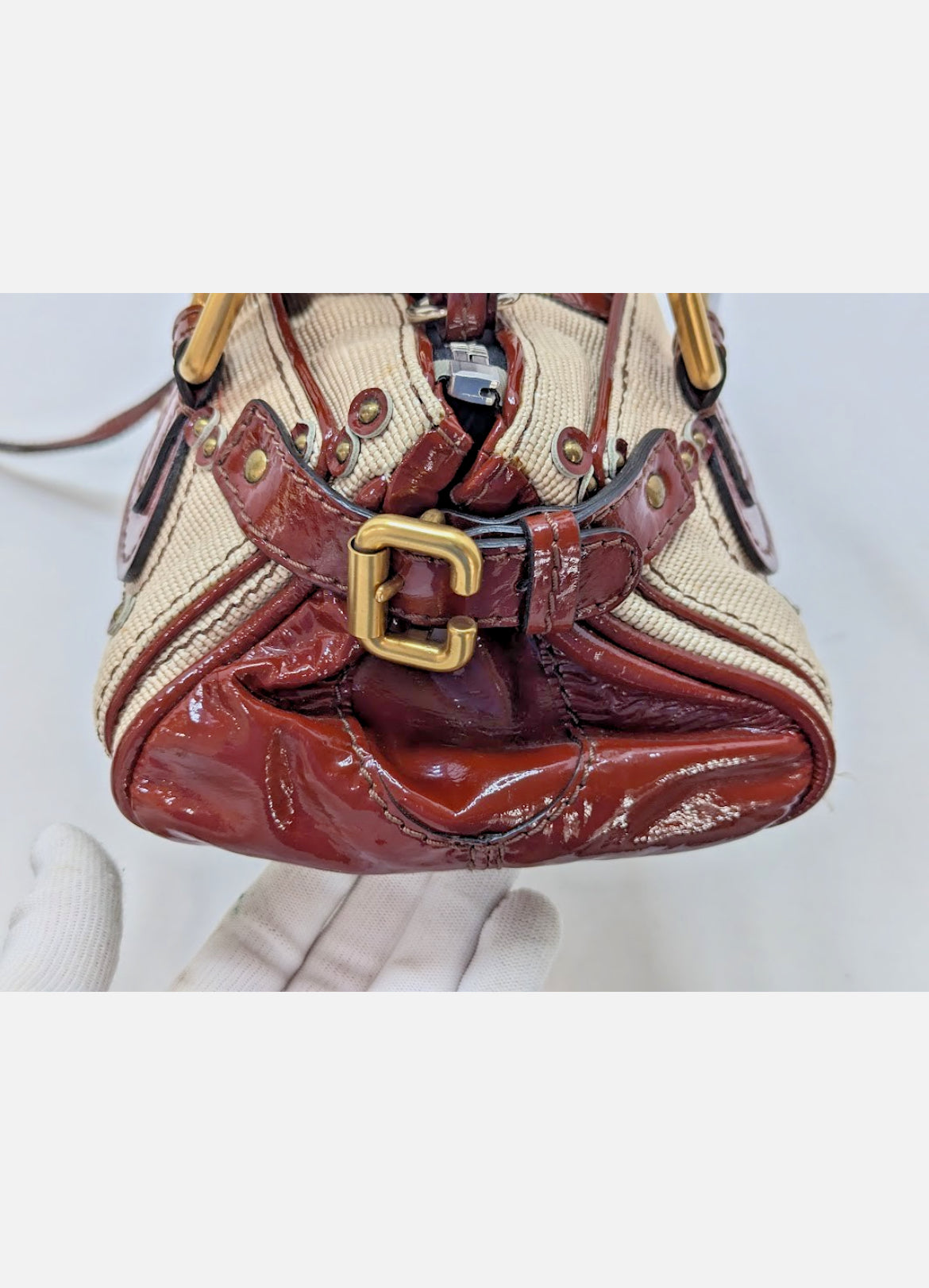 Chloe Mini Paddington Leather Shoulder Bag