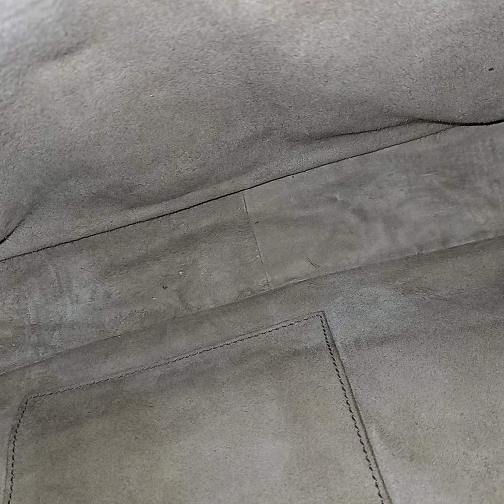 Bottega Veneta Blue Leather Mesh Tote Bag