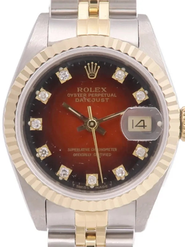 Rolex 1990 Datejust diamond 26mm watch