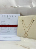 Cartier Love Necklace 3 Diamonds