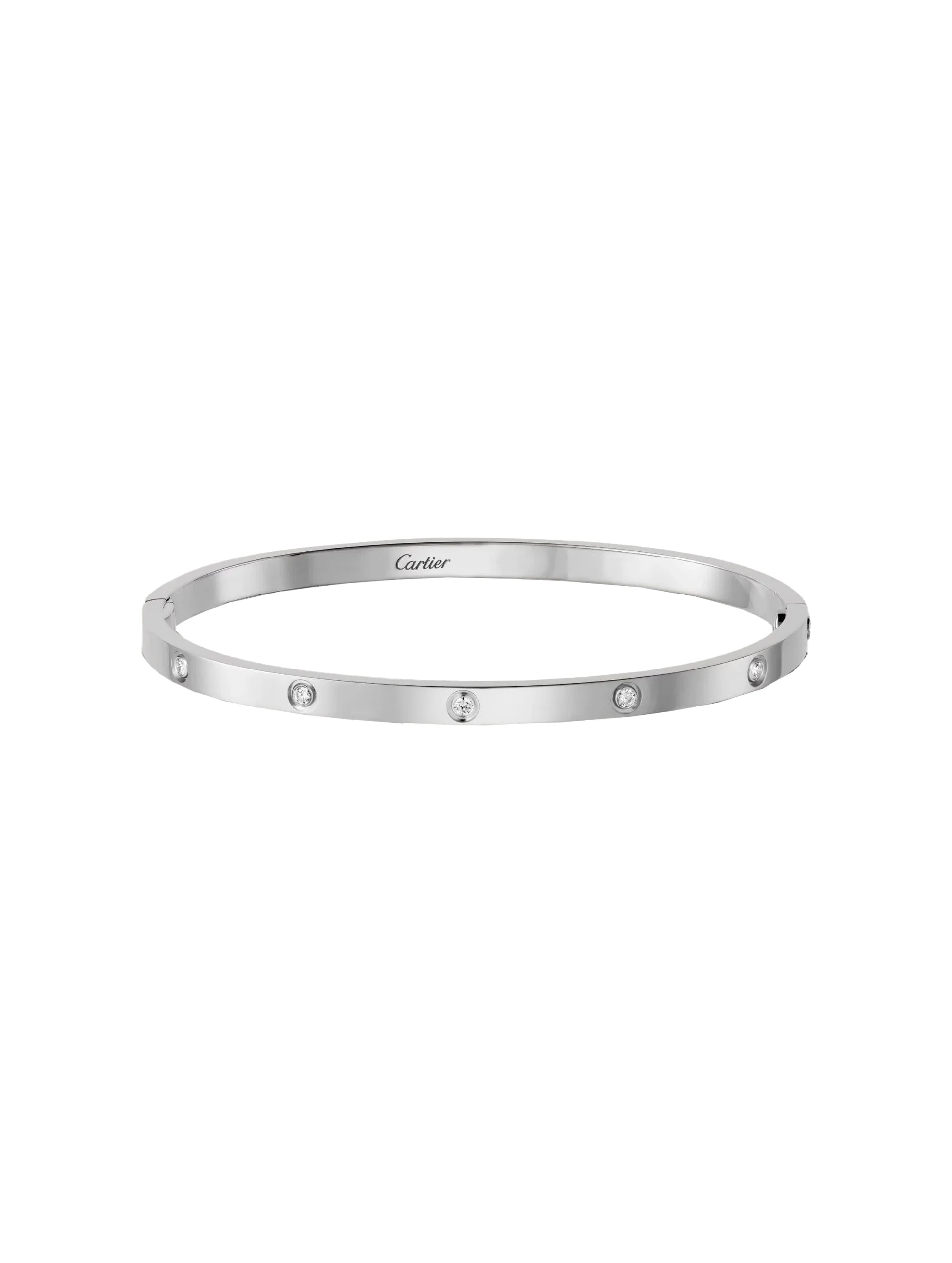 Cartier Love 10 Diamonds Bracelet Size 15