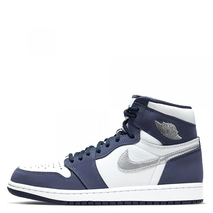 Nike Jordan 1 Retro High Japan Midnight Navy Sneakers Size EU 37.5