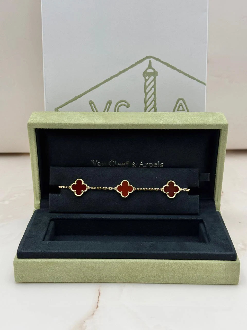 Van Cleef And Arpels Vintage Alhambra Bracelet VCARD35500
