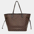 Louis Vuitton Neverfull MM Damier Ebene Tote Bag