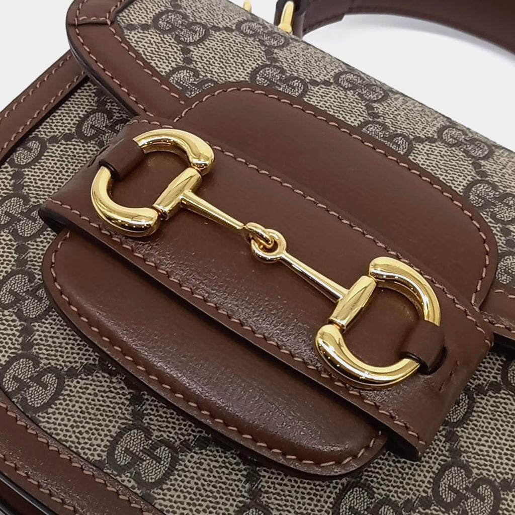 Gucci 1955 Horsebit Mini Top Handle Bag