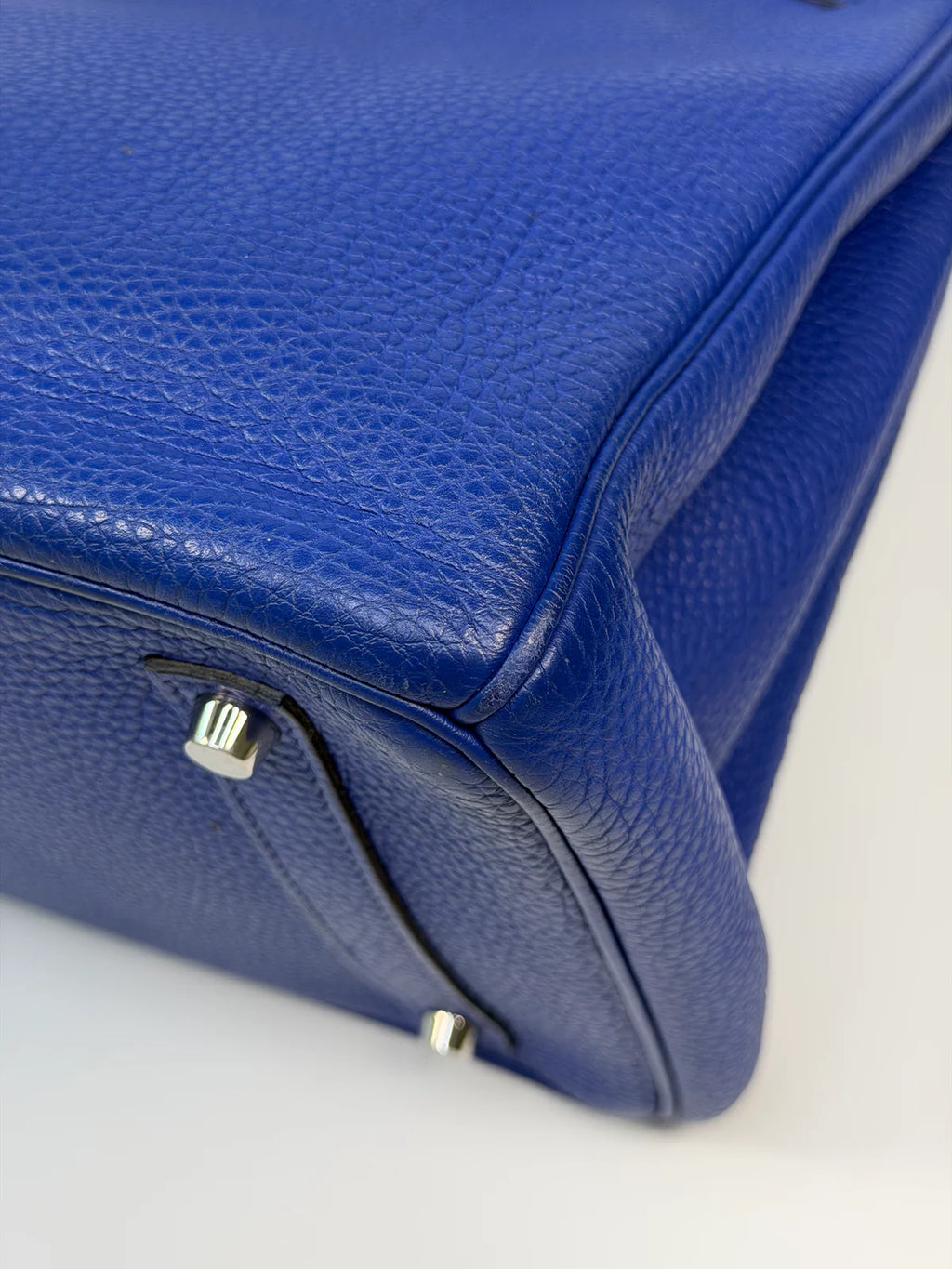 HERMÈS BIRKIN 35 ELECTRIC BLEU TOGO LEATHER WITH PALLADIUM HARDWARE