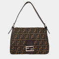 Fendi Brown Canvas Zucca Handbag