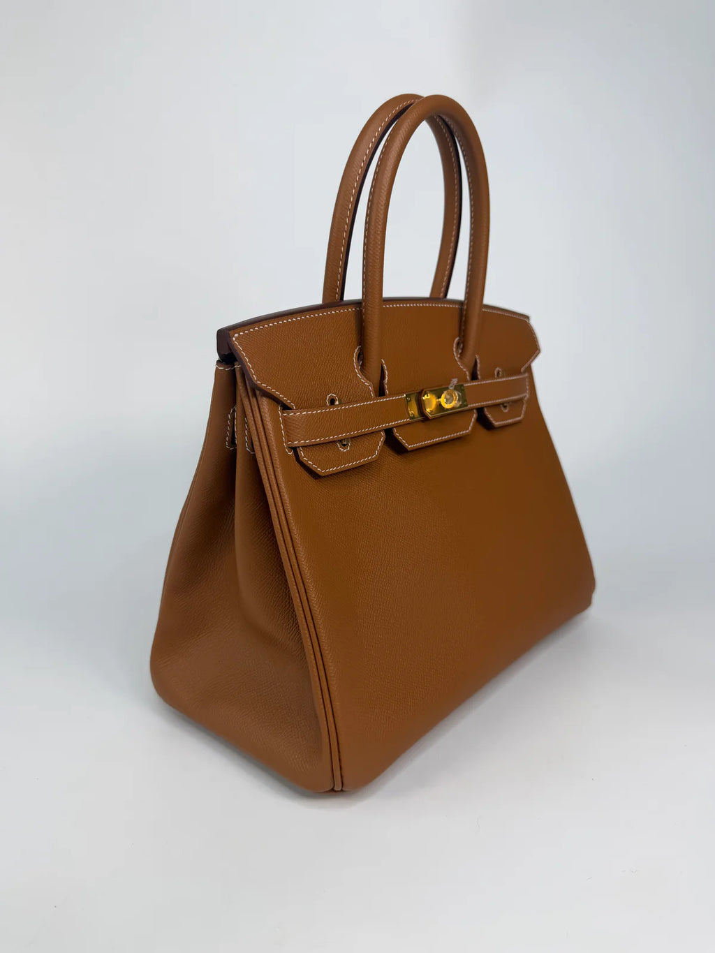 HERMÈS BIRKIN 30 IN GOLD EPSOM LEATHER WITH GOLD HARDWARE