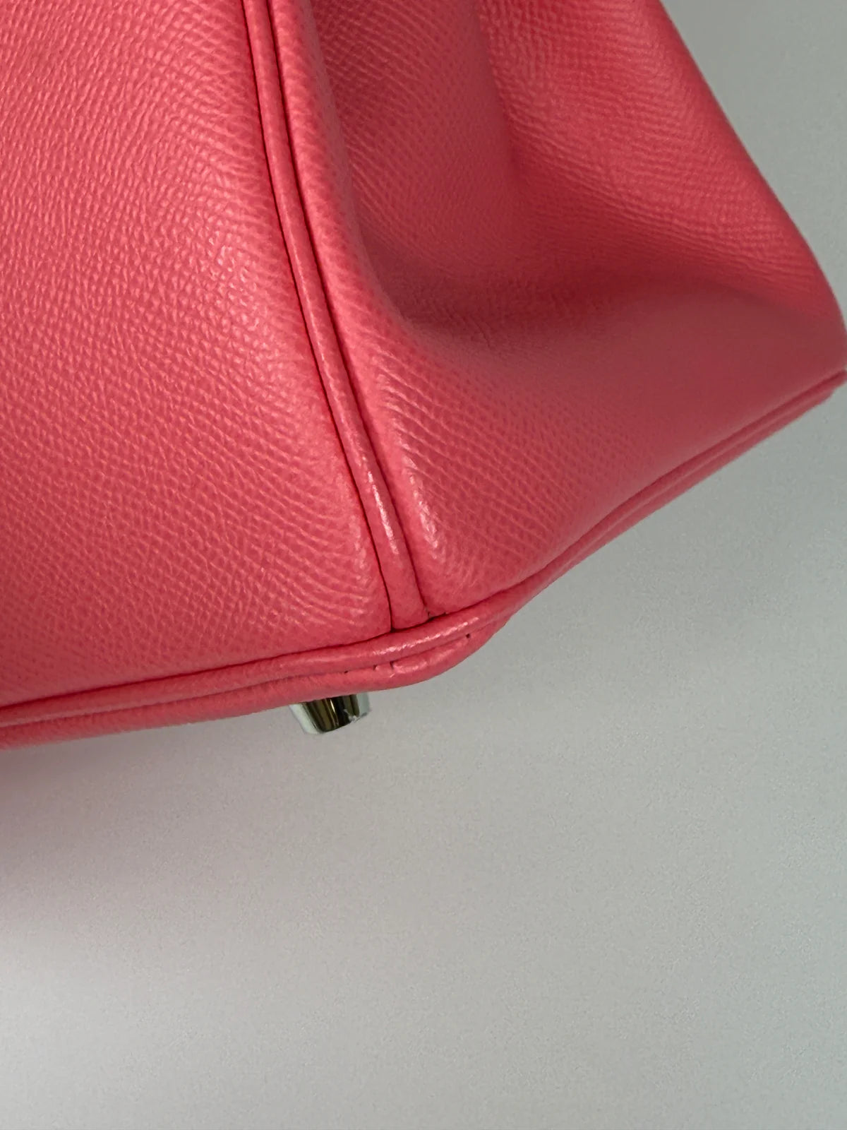 HERMÈS BIRKIN 30 IN ROSE AZALEE EPSOM LEATHER WITH PALLADIUM HARDWARE