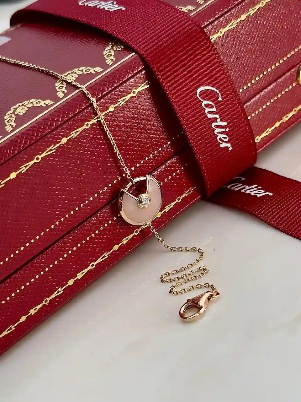 Cartier Amulette De Cartier Diamond Bracelet