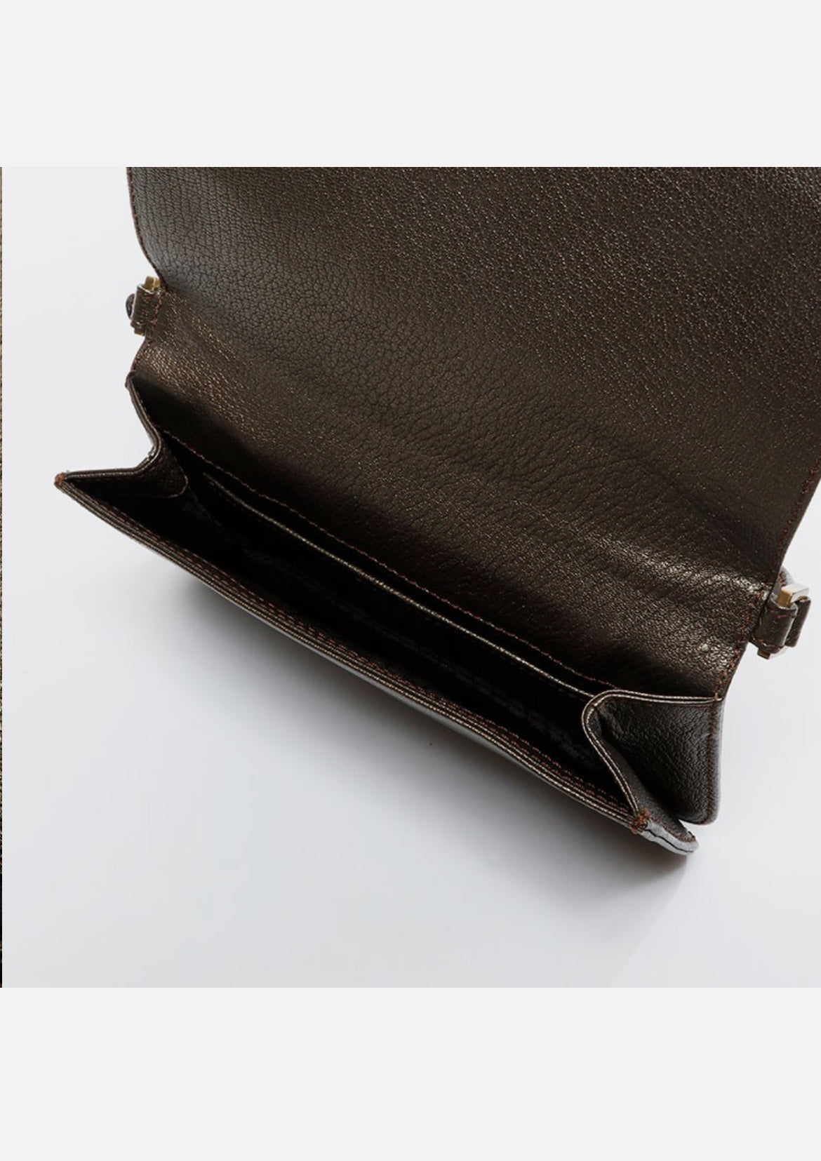 CELINE Metallic Mini Shoulder Bag gold